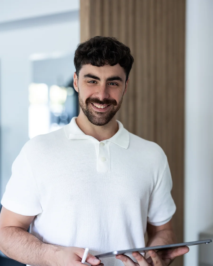 Alex Lutz, Physiotherapeut und Inhaber der Praxis
